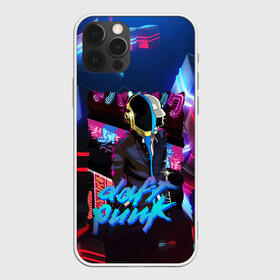 Чехол для iPhone 12 Pro Max с принтом daft punk neon rock в Санкт-Петербурге, Силикон |  | by craig drake | daft punk | madeinkipish | thomas bangalter | дафт панк | маски | тома и ги мануэль