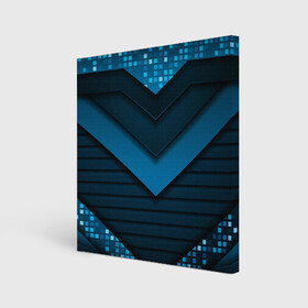 Холст квадратный с принтом 3D luxury blue abstract в Санкт-Петербурге, 100% ПВХ |  | Тематика изображения на принте: luxury | versace | vip | абстракция | версаче | вип | паттерн | роскошь | текстуры