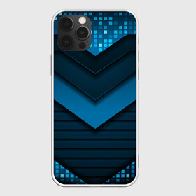 Чехол для iPhone 12 Pro с принтом 3D luxury blue abstract в Санкт-Петербурге, силикон | область печати: задняя сторона чехла, без боковых панелей | Тематика изображения на принте: luxury | versace | vip | абстракция | версаче | вип | паттерн | роскошь | текстуры