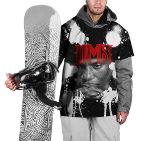 Накидка на куртку 3D с принтом Рэпер DMX в Санкт-Петербурге, 100% полиэстер |  | dmx | hip | hip hop | hop | music | rap | бультерьер | бурбуль | дмикс | дог | питбули | питбуль | реп | ротвейлер | рэп | собаки | хип хоп | черно белая фотография