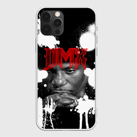 Чехол для iPhone 12 Pro с принтом Рэпер DMX в Санкт-Петербурге, силикон | область печати: задняя сторона чехла, без боковых панелей | dmx | hip | hip hop | hop | music | rap | бультерьер | бурбуль | дмикс | дог | питбули | питбуль | реп | ротвейлер | рэп | собаки | хип хоп | черно белая фотография