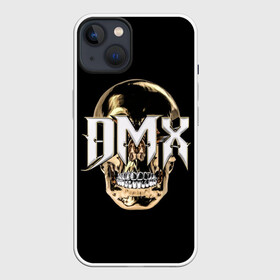 Чехол для iPhone 13 с принтом DMX Skull в Санкт-Петербурге,  |  | 1970 | 2021 | 50 | cent | coast | cube | dmx | earl | east | gangsta | hardcore | hip | hop | ice | in | legend | music | pace | rap | requiescat | rip | simmons | skull | гангстер | легенда | музыка | рип | рэп | рэпер | симмонс | хип | хоп | че