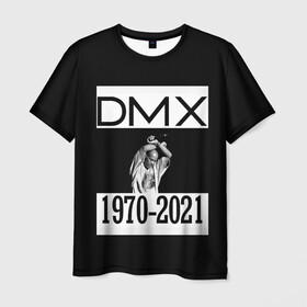 Мужская футболка 3D с принтом DMX 1970-2021 в Санкт-Петербурге, 100% полиэфир | прямой крой, круглый вырез горловины, длина до линии бедер | 1970 | 2021 | 50 | cent | coast | cube | dmx | earl | east | gangsta | hardcore | hip | hop | ice | in | legend | music | pace | rap | requiescat | rip | simmons | гангстер | легенда | музыка | рип | рэп | рэпер | симмонс | хип | хоп | эрл