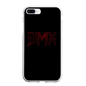 Чехол для iPhone 7Plus/8 Plus матовый с принтом DMX в Санкт-Петербурге, Силикон | Область печати: задняя сторона чехла, без боковых панелей | Тематика изображения на принте: black | dmx | rap | музыка | рэп | рэпер | хип хоп
