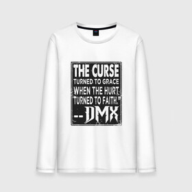 Мужской лонгслив хлопок с принтом DMX - The Curse в Санкт-Петербурге, 100% хлопок |  | dmx | dog | earl simmons | hip hop | music | new york | rap | rapper | rip | ruff ryders | диэмикс | музыка | нью йорк | пёс | рэп | рэпер | хипхоп | эрл симмонс