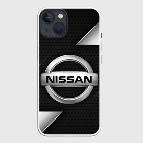 Чехол для iPhone 13 с принтом NISSAN   НИССАН   МЕТАЛЛ в Санкт-Петербурге,  |  | auto | car | nissan | nissan qashqai | nissan skyline | nissan x trail | sport | steel | авто | альмера | железо. | кашкай | металл | нисан | ниссан | ноут | скайлайн | спорт | террано | трейл