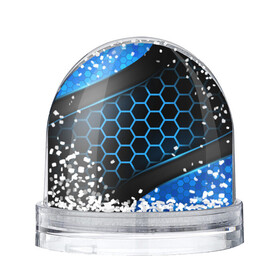 Снежный шар с принтом 3D luxury blue 3Д СОТЫ и плиты в Санкт-Петербурге, Пластик | Изображение внутри шара печатается на глянцевой фотобумаге с двух сторон | luxury | versace | vip | абстракция | версаче | вип | паттерн | роскошь | текстуры