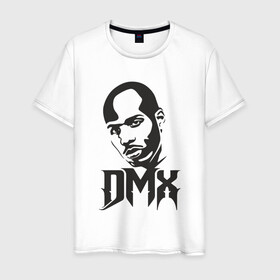 Мужская футболка хлопок с принтом DMX - Легенда в Санкт-Петербурге, 100% хлопок | прямой крой, круглый вырез горловины, длина до линии бедер, слегка спущенное плечо. | dmx | dog | earl simmons | hip hop | music | new york | rap | rapper | rip | ruff ryders | диэмикс | музыка | нью йорк | пёс | рэп | рэпер | хипхоп | эрл симмонс
