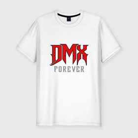 Мужская футболка хлопок Slim с принтом DMX Forever в Санкт-Петербурге, 92% хлопок, 8% лайкра | приталенный силуэт, круглый вырез ворота, длина до линии бедра, короткий рукав | dmx | dog | earl simmons | hip hop | music | new york | rap | rapper | rip | ruff ryders | диэмикс | музыка | нью йорк | пёс | рэп | рэпер | хипхоп | эрл симмонс