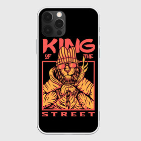 Чехол для iPhone 12 Pro Max с принтом KING Street в Санкт-Петербурге, Силикон |  | animal | brutal | king | megane | of | street | the | горила | животное | зверь | король | обезьяна | реп | улиц | хипстер