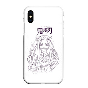 Чехол для iPhone XS Max матовый с принтом Незуко Камадо Kimetsu no Yaiba в Санкт-Петербурге, Силикон | Область печати: задняя сторона чехла, без боковых панелей | demon slayer | kamado | kimetsu no yaiba | nezuko | tanjiro | аниме | гию томиока | зеницу агацума | иноске хашибира | камадо | клинок | корзинная девочка | манга | музан кибуцуджи | незуко | рассекающий демонов | танджиро