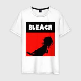 Мужская футболка хлопок с принтом Bleach art в Санкт-Петербурге, 100% хлопок | прямой крой, круглый вырез горловины, длина до линии бедер, слегка спущенное плечо. | anime | art | bleach | girls | manga | аниме | арт | блич | манга