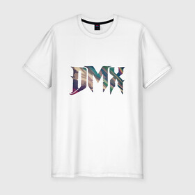 Мужская футболка хлопок Slim с принтом DMX Color в Санкт-Петербурге, 92% хлопок, 8% лайкра | приталенный силуэт, круглый вырез ворота, длина до линии бедра, короткий рукав | dmx | dog | earl simmons | hip hop | music | new york | rap | rapper | rip | ruff ryders | диэмикс | музыка | нью йорк | пёс | рэп | рэпер | хипхоп | эрл симмонс
