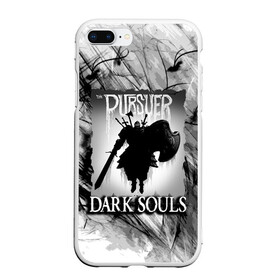 Чехол для iPhone 7Plus/8 Plus матовый с принтом DARK SOULS | ТЁМНЫЙ МИР в Санкт-Петербурге, Силикон | Область печати: задняя сторона чехла, без боковых панелей | dark souls | darksouls | tegunvte | темные души