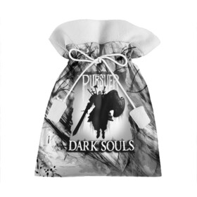 Подарочный 3D мешок с принтом DARK SOULS | ТЁМНЫЙ МИР в Санкт-Петербурге, 100% полиэстер | Размер: 29*39 см | Тематика изображения на принте: dark souls | darksouls | tegunvte | темные души