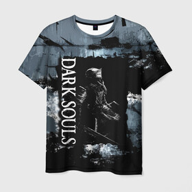 Мужская футболка 3D с принтом darksouls the game в Санкт-Петербурге, 100% полиэфир | прямой крой, круглый вырез горловины, длина до линии бедер | dark souls | darksouls | tegunvte | демоны | рыцарь | средневековье | темные души