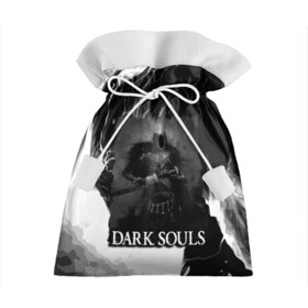 Подарочный 3D мешок с принтом DARKSOULS | ТЁМНЫЙ РЫЦАРЬ в Санкт-Петербурге, 100% полиэстер | Размер: 29*39 см | Тематика изображения на принте: dark souls | darksouls | tegunvte | демоны | рыцарь | средневековье | темные души