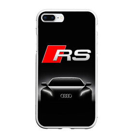 Чехол для iPhone 7Plus/8 Plus матовый с принтом AUDI RS BLACK / АУДИ РС ЧЕРНЫЙ в Санкт-Петербурге, Силикон | Область печати: задняя сторона чехла, без боковых панелей | Тематика изображения на принте: audi | car | q5 | q6 | q7 | rs | sportcar | а3 | а4 | а6 | а8 | авто | автомобиль | ауди | гонки | ночь. | рс | спорт | спорткар