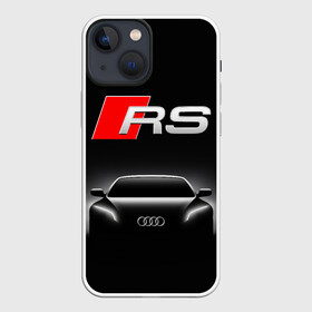 Чехол для iPhone 13 mini с принтом AUDI RS BLACK   АУДИ РС ЧЕРНЫЙ в Санкт-Петербурге,  |  | audi | car | q5 | q6 | q7 | rs | sportcar | а3 | а4 | а6 | а8 | авто | автомобиль | ауди | гонки | ночь. | рс | спорт | спорткар