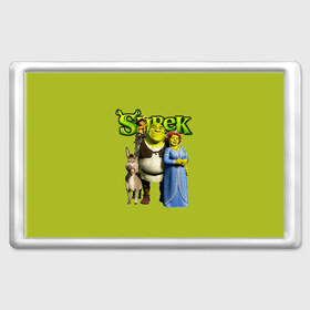 Магнит 45*70 с принтом Шрек/Shrek в Санкт-Петербурге, Пластик | Размер: 78*52 мм; Размер печати: 70*45 | Тематика изображения на принте: cartoon | fiona | shrek | болото | детям | комедия | кот в сапогах | мультик | огр | осел | персонажи мультфильмов | тролль | фиона | шрек