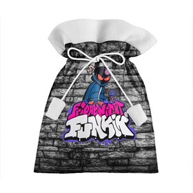 Подарочный 3D мешок с принтом Friday Night Funkin Bomb man B в Санкт-Петербурге, 100% полиэстер | Размер: 29*39 см | bomb | bombman | friday night funkin | man | белый | бомб | бомба | бомбмэн | кирпич | микрофон | мэн | рисовка | розовый | текстура | фиолетовый | фрайдэй | цвета | черный