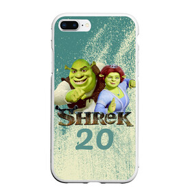 Чехол для iPhone 7Plus/8 Plus матовый с принтом Shrek в Санкт-Петербурге, Силикон | Область печати: задняя сторона чехла, без боковых панелей | dreamworks | shrek | арт | лого | мультфильм | постер | шрек