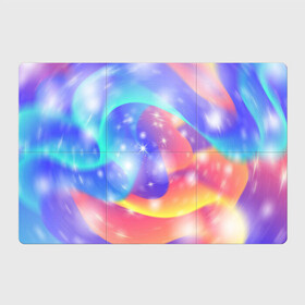 Магнитный плакат 3Х2 с принтом Волшебные тропы в Санкт-Петербурге, Полимерный материал с магнитным слоем | 6 деталей размером 9*9 см | Тематика изображения на принте: блеск | волны | волшебство | градиент | звезды | ленты | магия | тропы