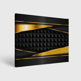 Холст прямоугольный с принтом 3D luxury black gold Плиты 3Д в Санкт-Петербурге, 100% ПВХ |  | luxury | versace | vip | абстракция | версаче | вип | паттерн | роскошь | текстуры