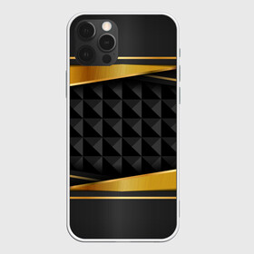 Чехол для iPhone 12 Pro с принтом 3D luxury black gold Плиты 3Д в Санкт-Петербурге, силикон | область печати: задняя сторона чехла, без боковых панелей | luxury | versace | vip | абстракция | версаче | вип | паттерн | роскошь | текстуры