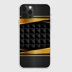 Чехол для iPhone 12 Pro Max с принтом 3D luxury black gold Плиты 3Д в Санкт-Петербурге, Силикон |  | luxury | versace | vip | абстракция | версаче | вип | паттерн | роскошь | текстуры