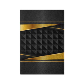 Обложка для паспорта матовая кожа с принтом 3D luxury black gold Плиты 3Д в Санкт-Петербурге, натуральная матовая кожа | размер 19,3 х 13,7 см; прозрачные пластиковые крепления | luxury | versace | vip | абстракция | версаче | вип | паттерн | роскошь | текстуры