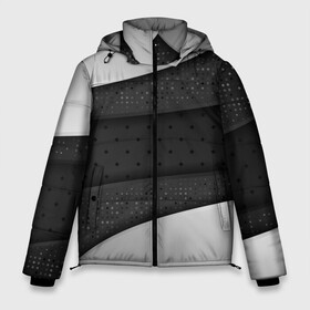 Мужская зимняя куртка 3D с принтом 3D luxury style silver black в Санкт-Петербурге, верх — 100% полиэстер; подкладка — 100% полиэстер; утеплитель — 100% полиэстер | длина ниже бедра, свободный силуэт Оверсайз. Есть воротник-стойка, отстегивающийся капюшон и ветрозащитная планка. 

Боковые карманы с листочкой на кнопках и внутренний карман на молнии. | luxury | versace | vip | абстракция | версаче | вип | паттерн | роскошь | текстуры