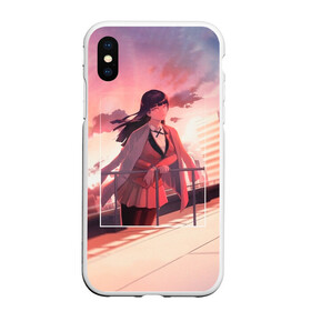 Чехол для iPhone XS Max матовый с принтом Kakegurui Yumeko Jabami art в Санкт-Петербурге, Силикон | Область печати: задняя сторона чехла, без боковых панелей | Тематика изображения на принте: anime | girl | jabami | kakegurui | manga | yumeko | аниме | арт | девушка | джабами | закат | какегуруи | манга | юмеко