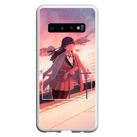 Чехол для Samsung Galaxy S10 с принтом Kakegurui Yumeko Jabami art в Санкт-Петербурге, Силикон | Область печати: задняя сторона чехла, без боковых панелей | Тематика изображения на принте: anime | girl | jabami | kakegurui | manga | yumeko | аниме | арт | девушка | джабами | закат | какегуруи | манга | юмеко