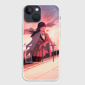 Чехол для iPhone 13 mini с принтом Kakegurui Yumeko Jabami art в Санкт-Петербурге,  |  | anime | girl | jabami | kakegurui | manga | yumeko | аниме | арт | девушка | джабами | закат | какегуруи | манга | юмеко