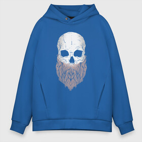 Мужское худи Oversize хлопок с принтом Череп с бородой Bearded Skull в Санкт-Петербурге, френч-терри — 70% хлопок, 30% полиэстер. Мягкий теплый начес внутри —100% хлопок | боковые карманы, эластичные манжеты и нижняя кромка, капюшон на магнитной кнопке | Тематика изображения на принте: 100 эко | beard | big daddy | boomer | fashion man | hipster | hipster merch | old school | real man | vintage | wild beast | борода | борода всему глава | бородач | бумер | винтаж | хипстер | хипстер мерч | хипстерская борода | хипстерский