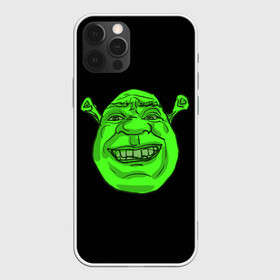 Чехол для iPhone 12 Pro с принтом Shreks Face в Санкт-Петербурге, силикон | область печати: задняя сторона чехла, без боковых панелей | donkey | fiona | gonna | is | life | love | me | once | roll | shrek | somebody | the | told | world | артур | в | гарольд | дракон | жизнь | кот | лорд | любовь | мем | мерлин | огр | осел | пиноккио | пряник | сапогах | фаркуад | фиона | чарм