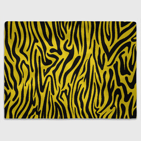 Плед 3D с принтом Тигровые полоски в Санкт-Петербурге, 100% полиэстер | закругленные углы, все края обработаны. Ткань не мнется и не растягивается | абстракция | зоопринт | орнамент | полоски | полосы | пчелиный | тигровый