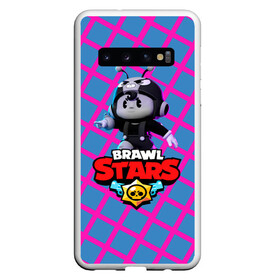 Чехол для Samsung Galaxy S10 с принтом Brawl Stars | Pink в Санкт-Петербурге, Силикон | Область печати: задняя сторона чехла, без боковых панелей | Тематика изображения на принте: brawl | bull | colette | colette navigator | colonel ruffs | d4r ry1 | dark lord spike | leon | nani | ruffs ronin | spike | stars | surge | астробулл | астробык | бравл | гавс ронин | генерал гавс | дерил | колетт навигатор | леон | н