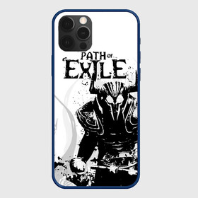 Чехол для iPhone 12 Pro с принтом PATCH OF EXILE WARRIOR в Санкт-Петербурге, силикон | область печати: задняя сторона чехла, без боковых панелей | dota | game | path of exile | войн | дота | игра | ммо | монстр | патч оф экзайл | рыцарь