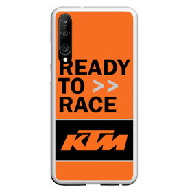 Чехол для Honor P30 с принтом KTM | READY TO RACE (Z) в Санкт-Петербурге, Силикон | Область печати: задняя сторона чехла, без боковых панелей | enduro | ktm | moto | moto sport | motocycle | sportmotorcycle | ктм | мото | мото спорт | мотоспорт | спорт мото