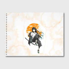 Альбом для рисования с принтом Муичиро Токито Kimetsu no Yaiba в Санкт-Петербурге, 100% бумага
 | матовая бумага, плотность 200 мг. | demon slayer | kamado | kimetsu no yaiba | nezuko | tanjiro | аниме | гию томиока | зеницу агацума | иноске хашибира | камадо | клинок | корзинная девочка | манга | музан кибуцуджи | незуко | рассекающий демонов | танджиро