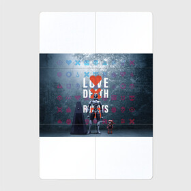 Магнитный плакат 2Х3 с принтом Любовь смерть и роботы в Санкт-Петербурге, Полимерный материал с магнитным слоем | 6 деталей размером 9*9 см | Тематика изображения на принте: love | lovedeathandrobots | loverobot | robot