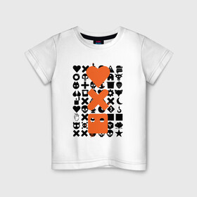 Детская футболка хлопок с принтом Love Death & Robots в Санкт-Петербурге, 100% хлопок | круглый вырез горловины, полуприлегающий силуэт, длина до линии бедер | Тематика изображения на принте: death | logo | love | netflix | robots | анимация | кино | лого | любовь | нетфликс | роботы | сериал