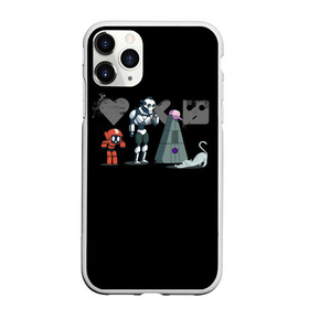 Чехол для iPhone 11 Pro матовый с принтом Любовь, Смерть & Роботы в Санкт-Петербурге, Силикон |  | Тематика изображения на принте: cat | cats | death | logo | love | netflix | robots | анимация | кино | кот | кошка | лого | любовь | нетфликс | роботы | сериал