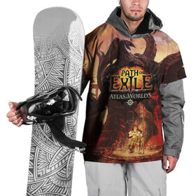 Накидка на куртку 3D с принтом Path of Exile в Санкт-Петербурге, 100% полиэстер |  | Тематика изображения на принте: computer | game | path of exile | игра | компьютерная | путь изгнания