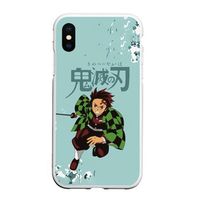 Чехол для iPhone XS Max матовый с принтом Танджиро Камадо Kimetsu no Yaiba в Санкт-Петербурге, Силикон | Область печати: задняя сторона чехла, без боковых панелей | demon slayer | kamado | kimetsu no yaiba | nezuko | tanjiro | аниме | гию томиока | зеницу агацума | иноске хашибира | камадо | клинок | корзинная девочка | манга | музан кибуцуджи | незуко | рассекающий демонов | танджиро