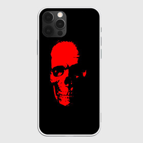 Чехол для iPhone 12 Pro Max с принтом Кровавый череп в Санкт-Петербурге, Силикон |  | skull | башка | голова | кость | красный череп | черепушка