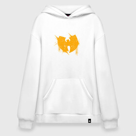 Худи SuperOversize хлопок с принтом Wu-Tang Yellow в Санкт-Петербурге, 70% хлопок, 30% полиэстер, мягкий начес внутри | карман-кенгуру, эластичная резинка на манжетах и по нижней кромке, двухслойный капюшон
 | black | hiphop | method man | music | new york | nyc | odb | old school | rap | rza | wu tang clan | wutang | ву тэнг | граффити | микрофон | музыка | нью йорк | рэп | рэпер | хипхоп