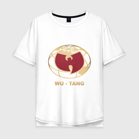 Мужская футболка хлопок Oversize с принтом Wu-Tang World в Санкт-Петербурге, 100% хлопок | свободный крой, круглый ворот, “спинка” длиннее передней части | black | hiphop | method man | music | new york | nyc | odb | old school | rap | rza | wu tang clan | wutang | ву тэнг | граффити | микрофон | музыка | нью йорк | рэп | рэпер | хипхоп